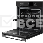 Встраиваемый духовой шкаф Kuppersberg HF 609 B, High-Tech, объем 80 л, 10 режимов работы, телескопические направляющие, цифровой таймер, 2 стекла в дверце, утапливаемые переключатели, энергоэффективность А, цвет черный, фото6