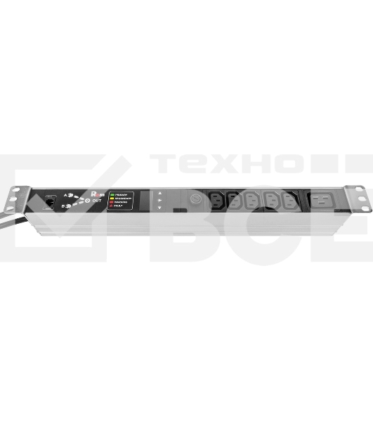 Блок розеток АВР Rem R-16-5C13-C19-T-440-2X1.8 1U 19