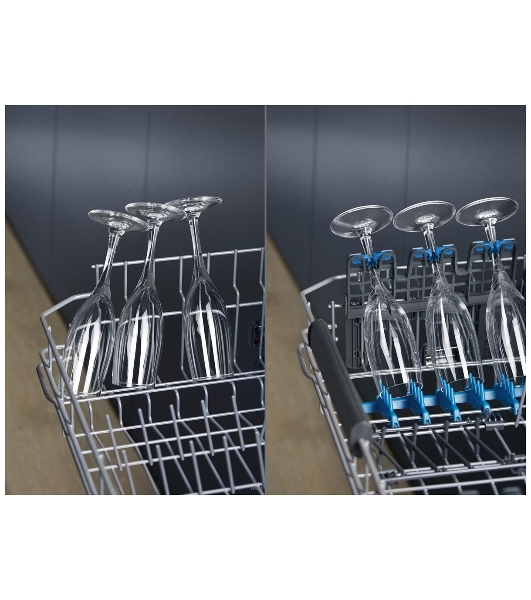 Встраиваемая посудомоечная машина ELECTROLUX EEG88600W/Встраиваемая полногабаритная посудомоечная машина, загрузка на 14 комплектов посуды, сенсорное управление, 8 программ, 59.6x56x82 см, черный, сушка: с открыванием дверцы, индикация на полу: проекция дисплея