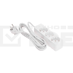 Удлинитель PROconnect 3 гнезда, 3 м, 3х0,75 мм², с/з, белый, фото5