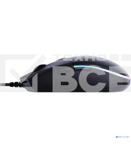 Мышь проводная Acer Nitro OMW400 черный, 6400 dpi, USB, кнопки - 6