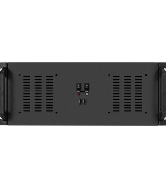 Серверный корпус ExeGate Pro 4U350-02 RM 19', высота 4U, глубина 350, БП 600ADS, 2*USB