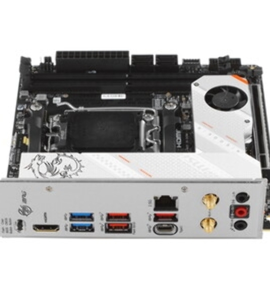 Материнская плата MSI MPG B650I EDGE WIFI, AM5, AMD B650, 2xDDR5, 4xSATA, 2xM.2, 1xPCI-E 4.0 x16, 1xHDMI, 1x 2.5Gb LAN, 3xUSB-A 3.2 Gen 2, 2xUSB-A 3.2 Gen 1, 1xUSB-C 3.2 Gen 2x2, 3x3.5 мм, 7.1, Mini-ITX