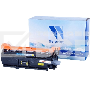Картридж лазерный NVPrint совместимый HP CE252A/Canon 723 Yellow для LaserJet Color CP3525/CP3525dn/CP3525n/CP3525x/CM3530/CM3530fs/Canon i-SENSYS LBP7750Cdn (7000k)