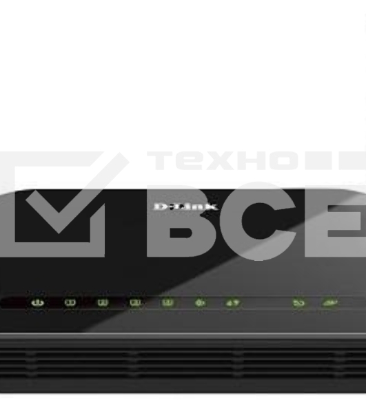 Маршрутизатор D-Link DSL-2640U/RB/U2B Беспроводной маршрутизатор ADSL2+ (Annex B) с поддержкой Ethernet WAN