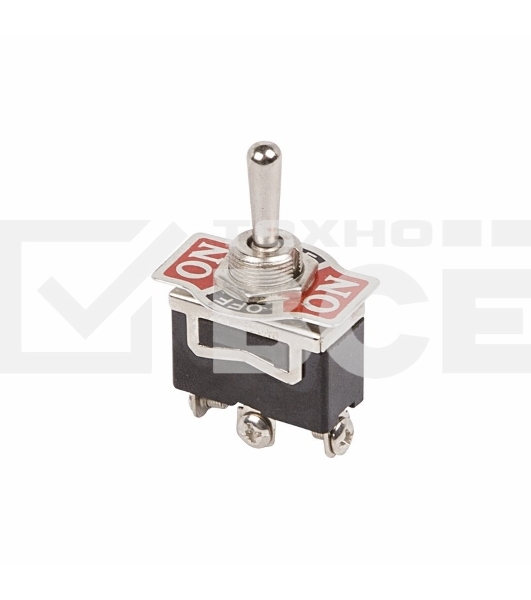 Тумблер 250V 15А (3c) ON-OFF-(ON) однополюснойRexant