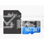 Флеш карта microSDHC 16GB Netac P500 <NT02P500STN-016G-R> (с SD адаптером) 80MB/s, фото6