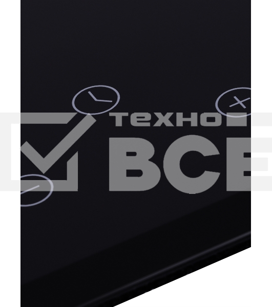 Варочная поверхность Hyundai HHE 6450 BG черный