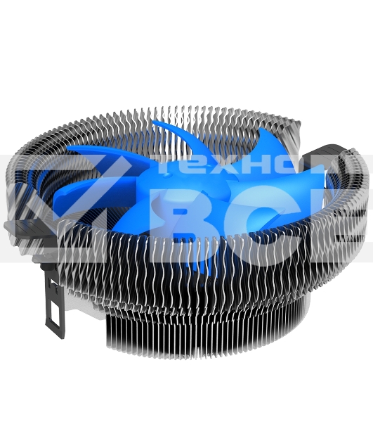 Кулер CROWN для процессора CM-90 (Для Intel и AMD,TDP до 95 Ватт,Низкая посадка радиатора,Гидродинамическии подшипник,Размер: 115*110*57 мм)