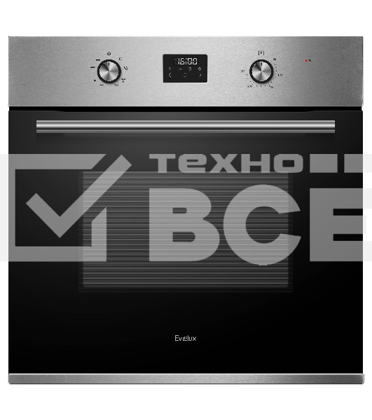Электрический духовой шкаф Evelux EO 630 PX, встраиваемый