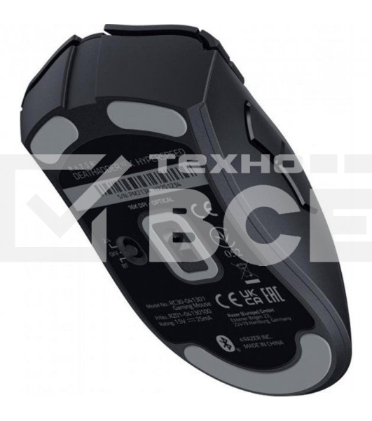 Мышь беспроводная Razer DeathAdder V2 X Hyperspeed черный, 14000 dpi, радиоканал, Bluetooth, USB, кнопки - 7