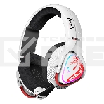 Наушники с микрофоном A4Tech Bloody MR720 белый/красный мониторные BT/Radio оголовье (MR720 NARAKA), фото2