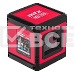 Лазерный уровень XQB RED Basic SET, 10 м, красный луч, батарейки, резьба 1/4