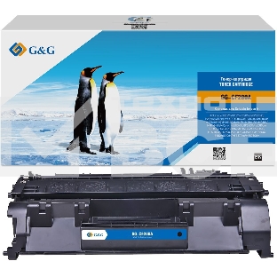 Картридж лазерный G&G GG-CF280A черный (2700стр.) для HP LJ P2035/P2055d/Pro 400 M401/MFP M425