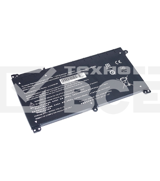 Аккумуляторная батарея для ноутбука HP Pavilion x360 (BI03-3S1P) 11.55V 3400mAh OEM черная