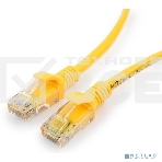 Патч-корд медный UTP Cablexpert PP10-1M/Y кат.5e, 1м, литой, многожильный (жёлтый), фото2