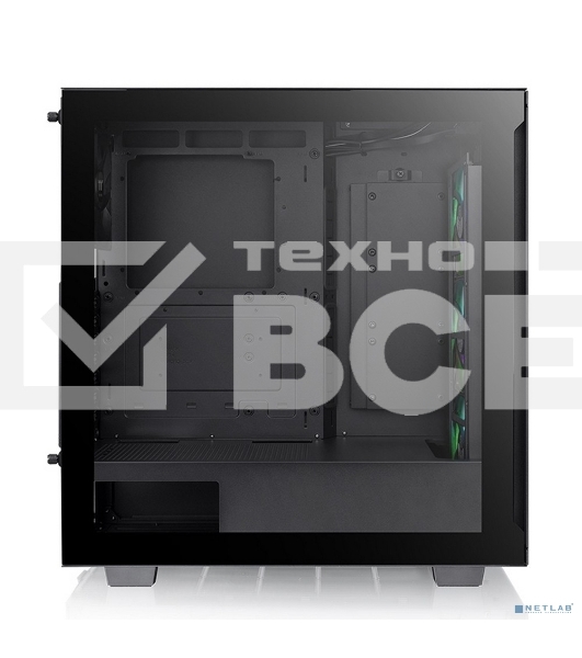 Компьютерный корпус Thermaltake V350 TG ARGB AIR черный без БП ATX 2x120mm 2x140mm 2xUSB2.0 1xUSB3.0 audio bott PSU