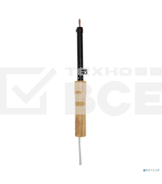 Паяльник Rexant 220 В/40 Вт, деревянная ручка, ЭПСН