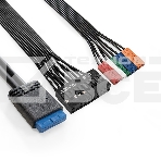 Компьютерный корпус Exegate EX283062RUS  Minitower ExeGate BAA-107U Black, mATX, <AAA400, 80mm>, 1*USB+2*USB3.0, Audio, фото7