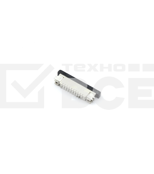Разъем FPC  Half Coverage Top Contact 0.8K-BS-10PWB 10 pin высота 2мм шаг 0,8мм