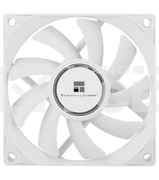 Вентилятор корпусный Thermalright TL-8015W (80x80x15mm, 4-pin PWM, 28.4CFM, 23.3dBA, 2200RPM, White)