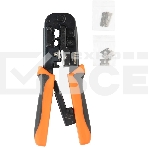 Инструмент обжимной Hyperline HT-N5684R для RJ-45/RJ-12/RJ-11 синий/оранжевый, фото4