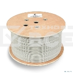 Кабель витая пара Cabeus, PVC нг(А)-LS, SF/UTP, кат. 5е, проводник Ø 0,5мм, 305м, бухта, тип прокладки: внутри зданий, цвет: серый, фото 1