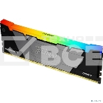 Оперативная память Kingston Fury Renegade, DDR4, 8Gb (1x8GB), 3200MHz, CL16, DIMM, с радиатором, серебристый, RGB, черный, фото3