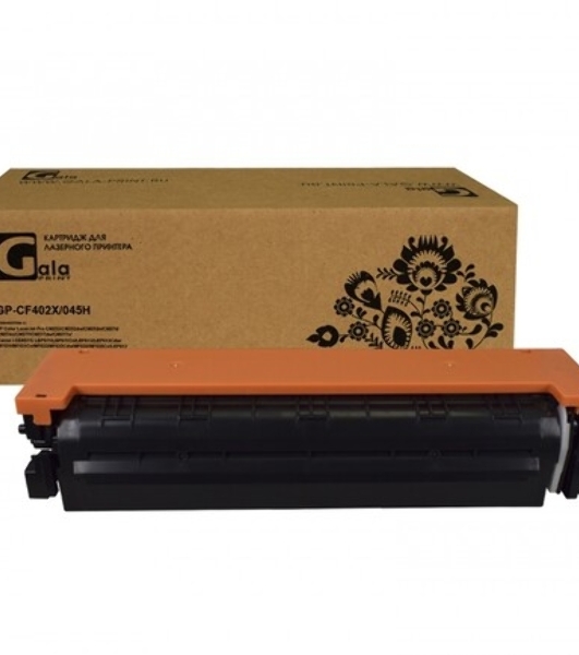 Картридж лазерный GalaPrint GP-CF402X (№201X) для принтеров HP Color LaserJet Pro CM252/CM252dw/CM252n/CM274/CM274n/CM277/CM277dw/CM277n Yellow 2300 копий