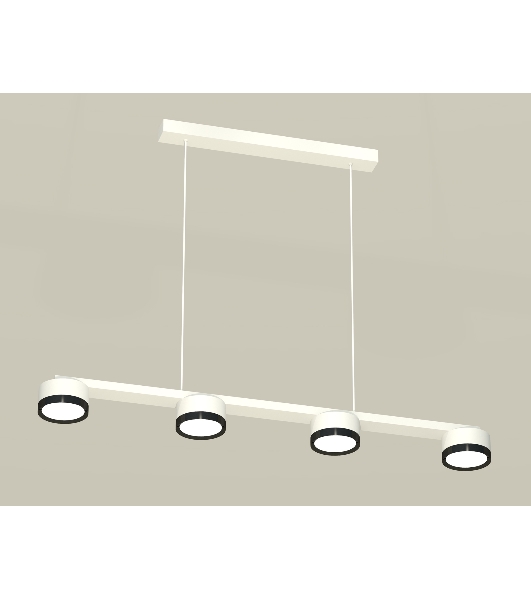 Светильник Ambrella light XB9151151/4 SWH/PBK белый песок/черный полированный GX53 (C9151, N8113)