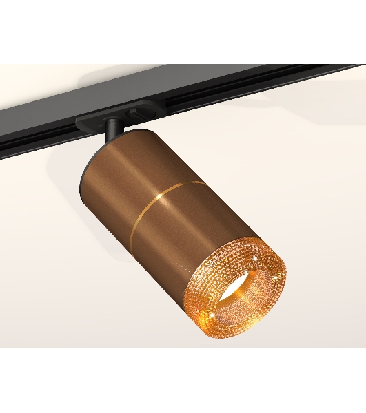 Светильник Ambrella light XT7404003 SCF/PYG/CF/SBK кофе песок/золото желтое полированное/кофе/черный песок MR16 GU5.3