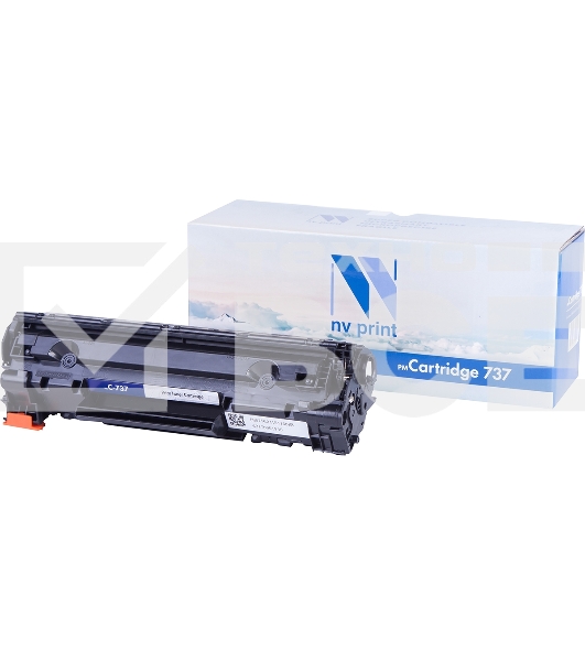 Картридж NV Print совместимый Canon 737 черный для Canon i-SENSYS MF211/212w/217w/226dn (2400k)