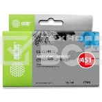 Картридж струйный Cactus CS-CLI451C голубой (10,2 мл) для Canon MG 6340/5440/IP7240, фото4