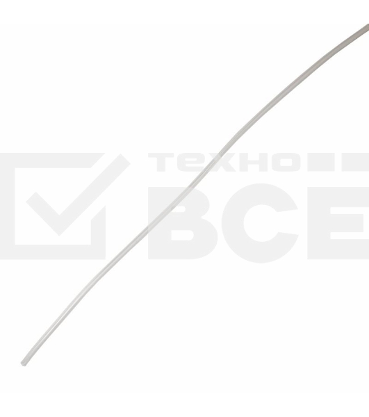 Трубка термоусадочная двустенная клеевая 9/3 (3:1) 1м прозр. Rexant 26-9009