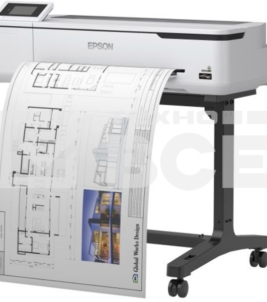 Плоттер струйный Epson SureColor SC-T3100 (C11CF11302A0), A1, цветной, 24