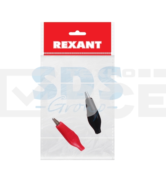 Зажим «крокодил» 5 А 46 мм в изоляторе Rexant