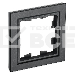 Рамка 1-мест. IEK BRITE РУ-1-БрЧ черный, фото5