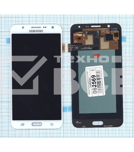 Дисплей для Samsung Galaxy J7 SM-J700H (OLED) белый