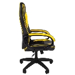 Кресло игровое Chairman game 16 Россия экопремиум черный/желтый (7028514), фото8