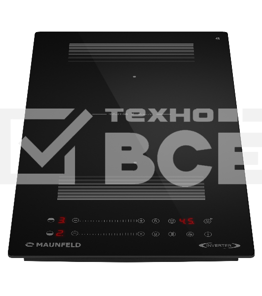 Индукционная варочная панель Maunfeld CVI292S2FBKD Inverter