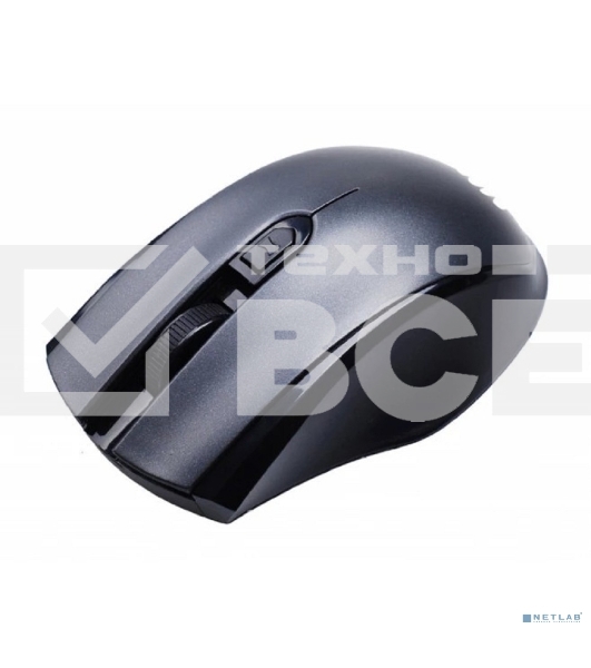 Мышь беспроводная Acer OMR030 черный, 1600 dpi, радиоканал, USB, кнопки - 4