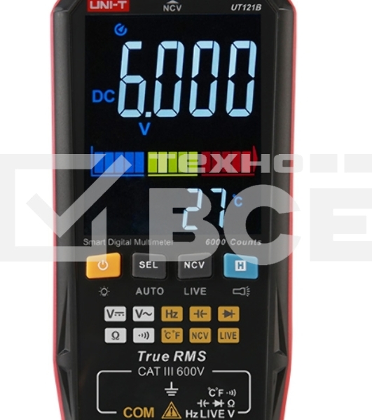 Мультиметр портативный СМАРТ UNI-T UT121B