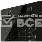 Встраиваемый духовой шкаф Kuppersberg HF 609 B, High-Tech, объем 80 л, 10 режимов работы, телескопические направляющие, цифровой таймер, 2 стекла в дверце, утапливаемые переключатели, энергоэффективность А, цвет черный, фото5