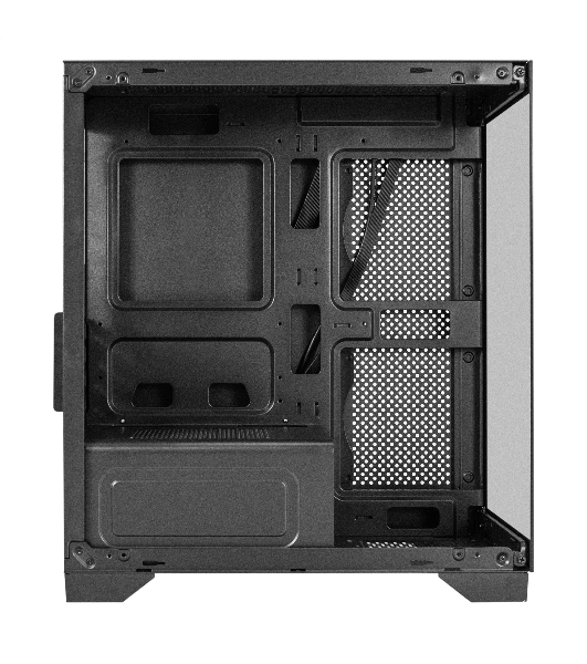 Компьютерный корпус Minitower ExeGate i3 SEA LE-NPX500 (mATX, БП 500NPX, 1хUSB+1хUSB 3.0, HD аудио, черный, передняя и боковая панели - закаленное стекло)