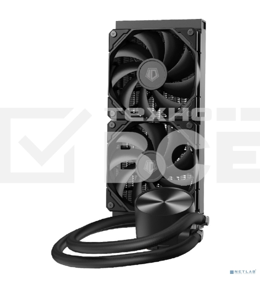 Система жидкостного охлаждения ID-Cooling FX240 PRO черный 120мм алюминий+медь 1800rpm 35.2db 4-pin 300W