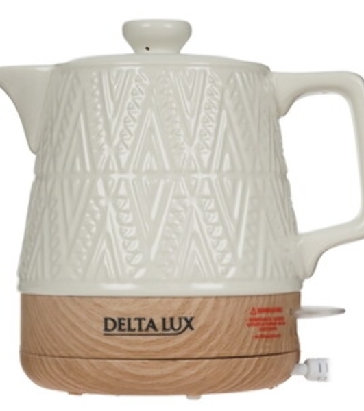 Чайник электрический DELTA LUX DE-1020 белый