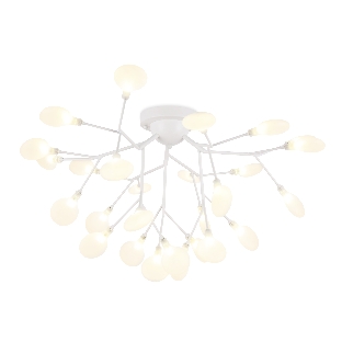 Светильник Ambrella light TR3011/27 WH/FR белый/матовый G4/27 max 20W D730*430