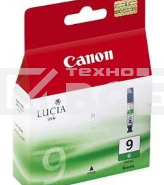 Картридж струйный PGI-9G (1041B001) зеленый (14 мл.) для Canon Pixma 9500 (Mark II)