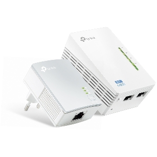Комплект адаптеров TP-Link TL-WPA4220 KIT, AV600 Powerline с Wi-Fi N300, TL-WPA4220 (1 шт.) + TL-PA4010 (1 шт.)