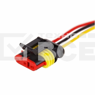 DJ7041-1.5-21 автомобильный разъем гнездо с проводом 20 см (4-контактный)